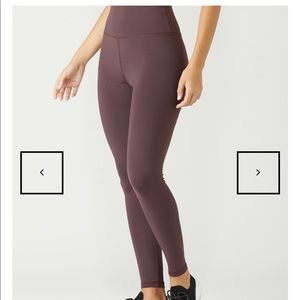 Glyder Plum high-waisted leggings Medium